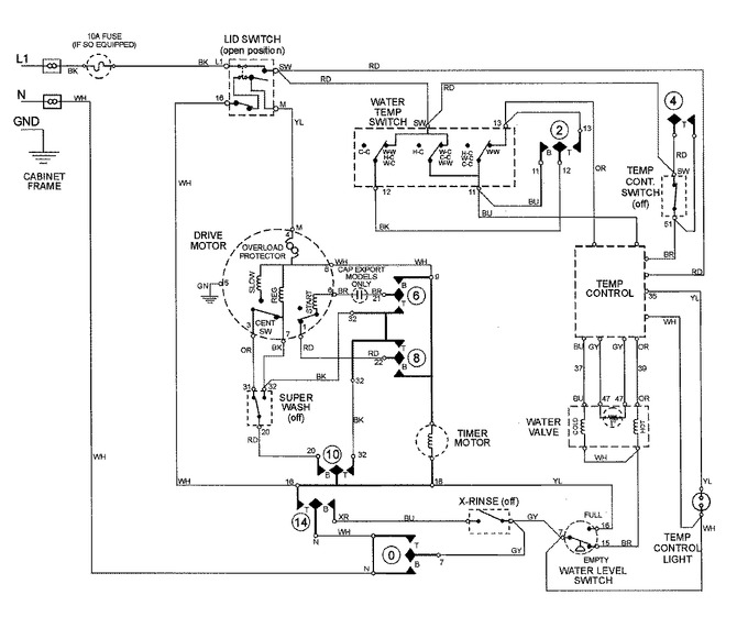 Diagram for MAV7600AWW