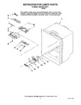 Diagram for 04 - Refrigerator Liner Parts