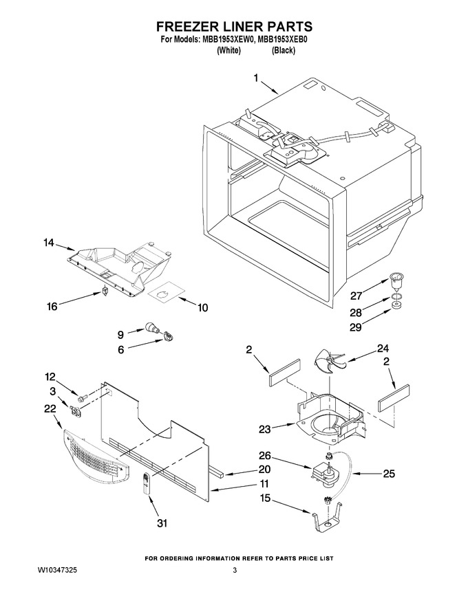 Diagram for MBB1953XEW0
