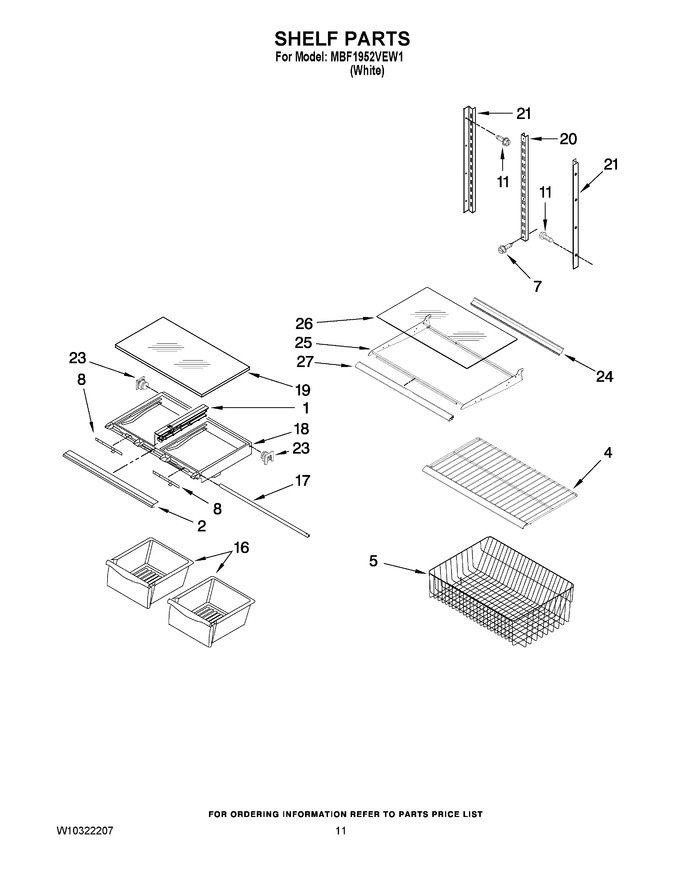 Diagram for MBF1952VEW1