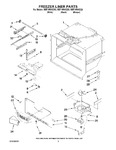 Diagram for 02 - Freezer Liner Parts