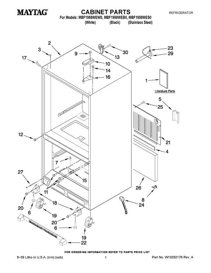 Diagram for MBF1958WES0