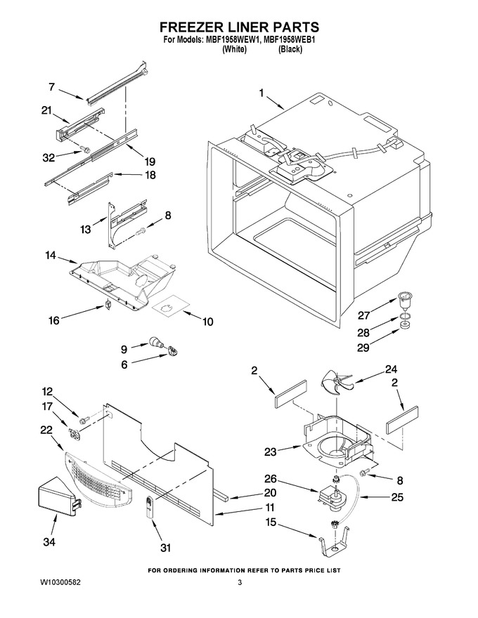 Diagram for MBF1958WEB1