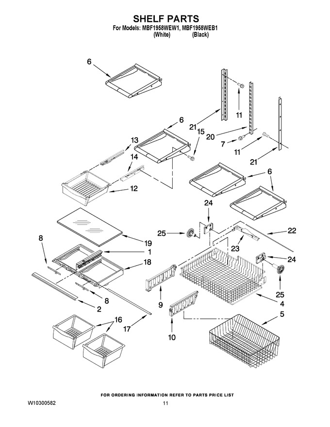 Diagram for MBF1958WEW1
