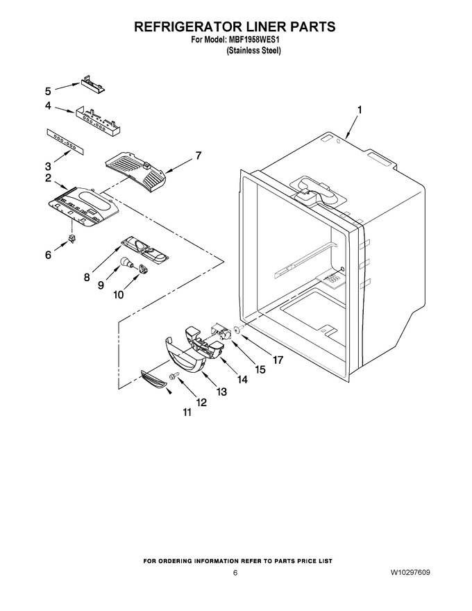 Diagram for MBF1958WES1