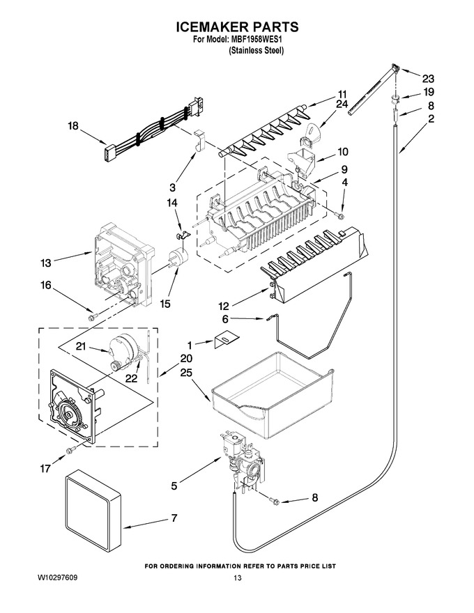 Diagram for MBF1958WES1