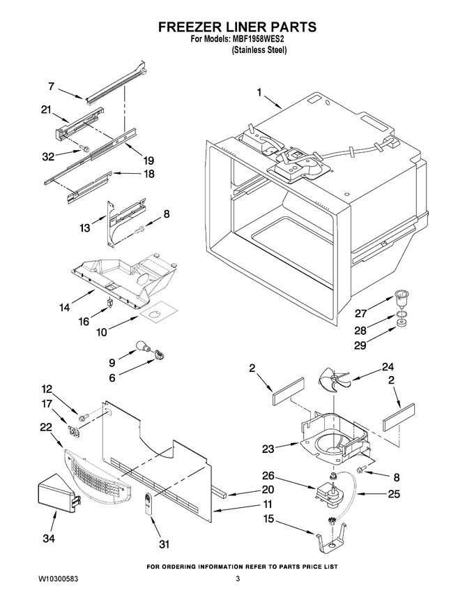 Diagram for MBF1958WES2