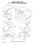 Diagram for 02 - Freezer Liner Parts