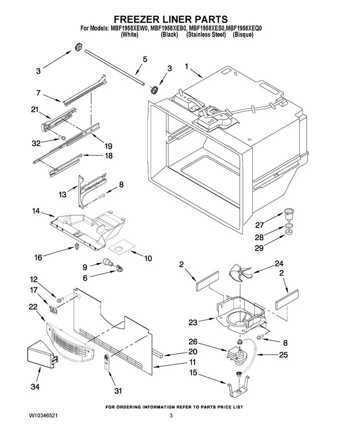 Diagram for MBF1958XEB0