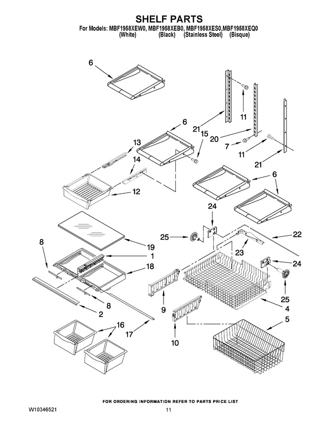 Diagram for MBF1958XEW0