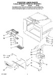 Diagram for 02 - Freezer Liner Parts