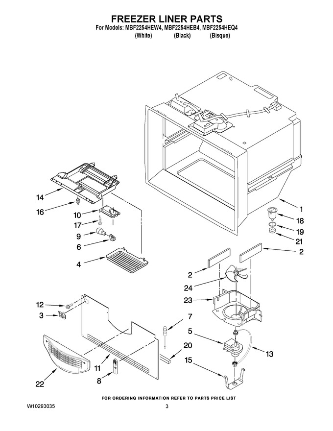 Diagram for MBF2254HEW4