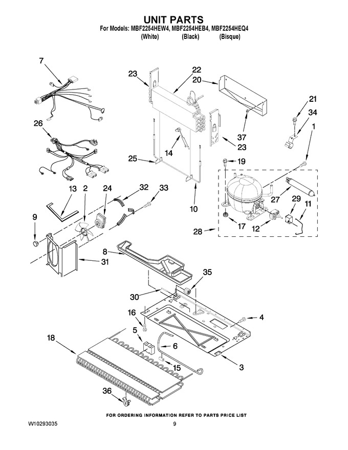 Diagram for MBF2254HEW4