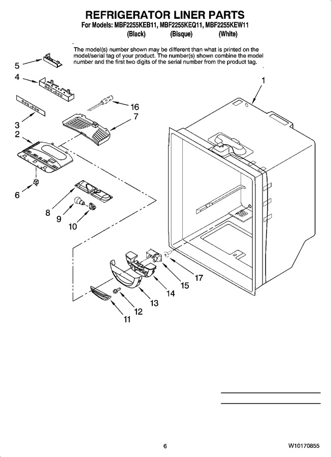 Diagram for MBF2255KEQ11