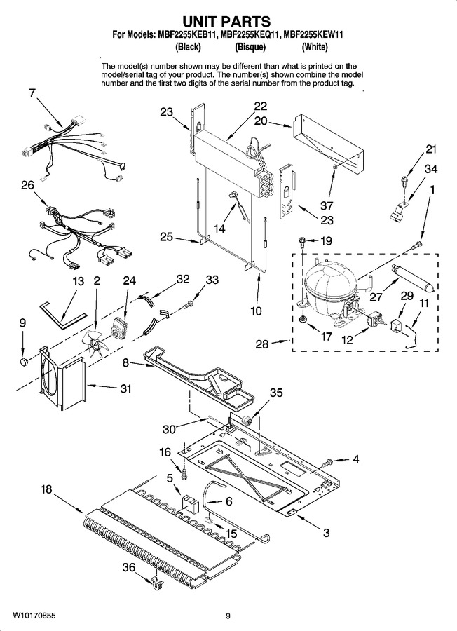 Diagram for MBF2255KEQ11
