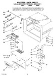 Diagram for 02 - Freezer Liner Parts