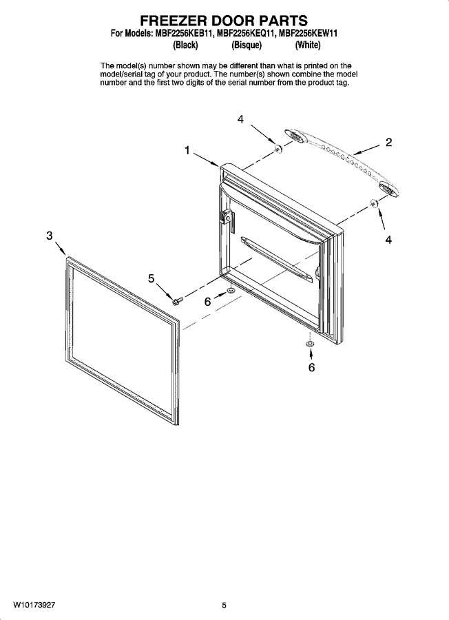 Diagram for MBF2256KEW11
