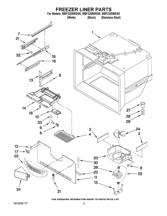 Diagram for MBF2258WES0
