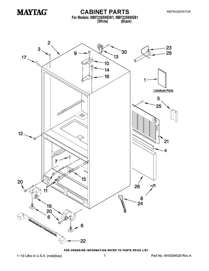 Diagram for MBF2258WEB1