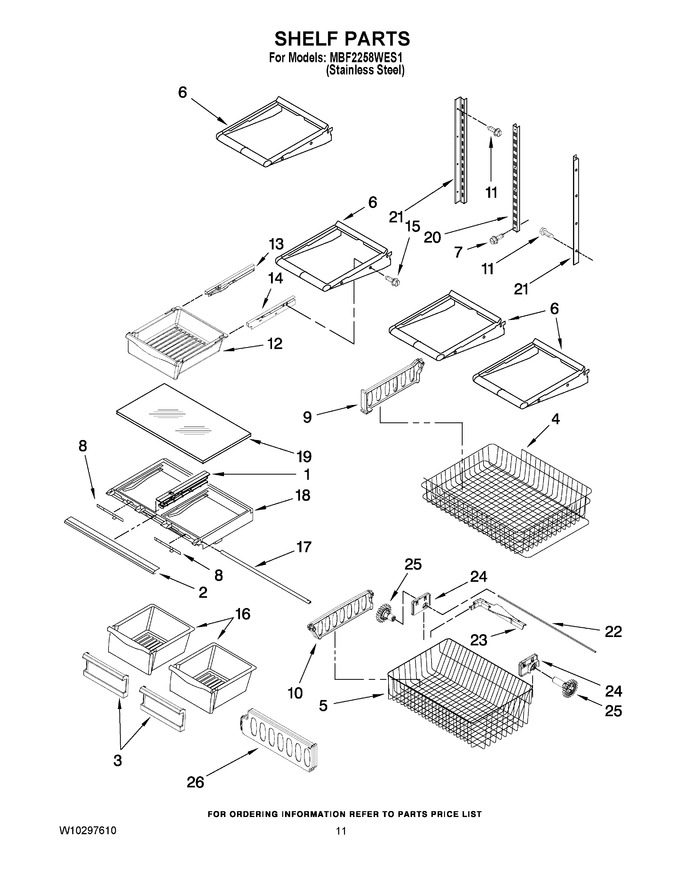 Diagram for MBF2258WES1