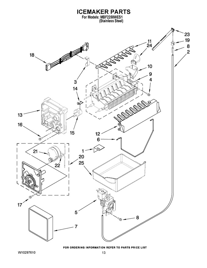Diagram for MBF2258WES1