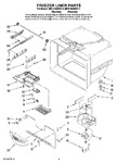 Diagram for 02 - Freezer Liner Parts