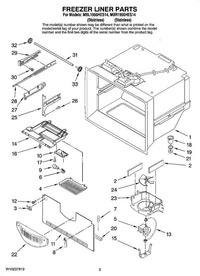 Diagram for MBL1956HES14