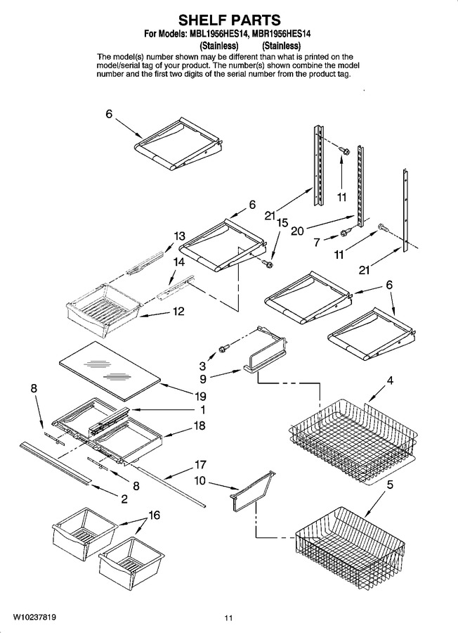 Diagram for MBL1956HES14