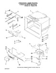 Diagram for 02 - Freezer Liner Parts
