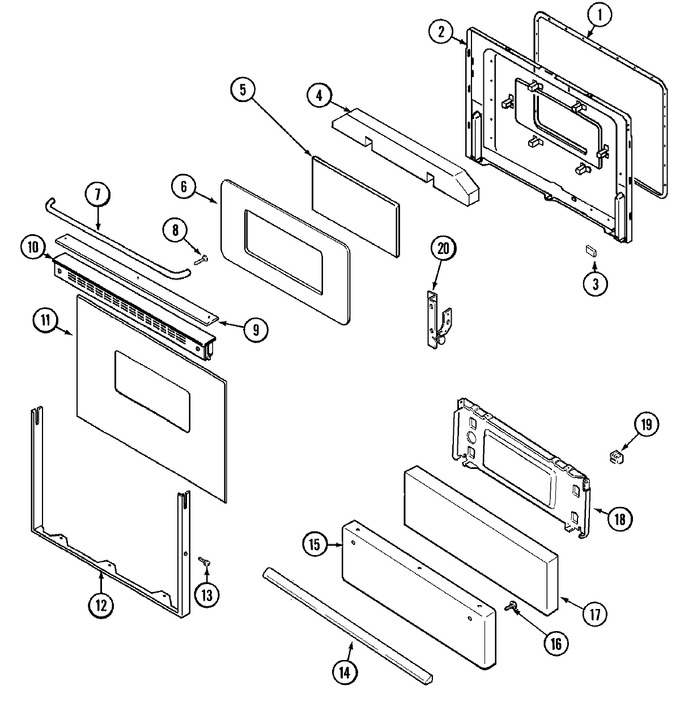Diagram for MBR4450BGW