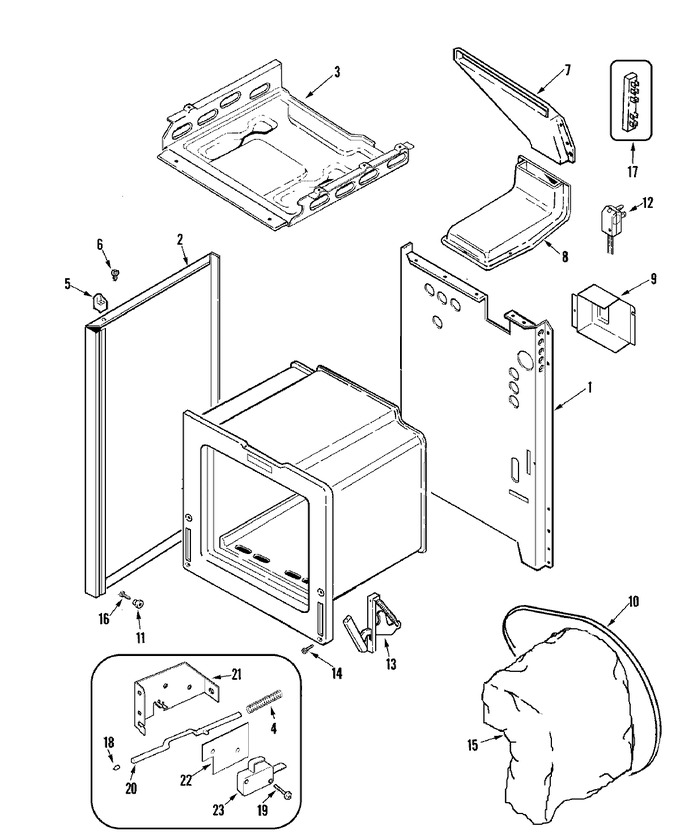 Diagram for MBR4450CGH