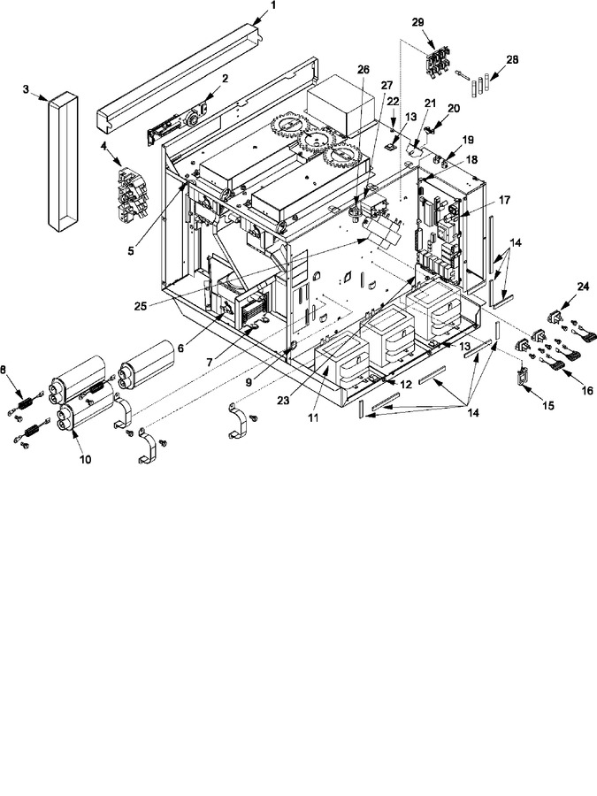 Diagram for MC23MP (BOM P1326401M)