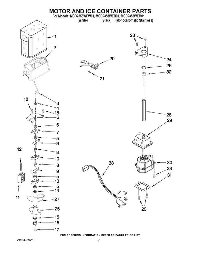 Diagram for MCD2358WEB01