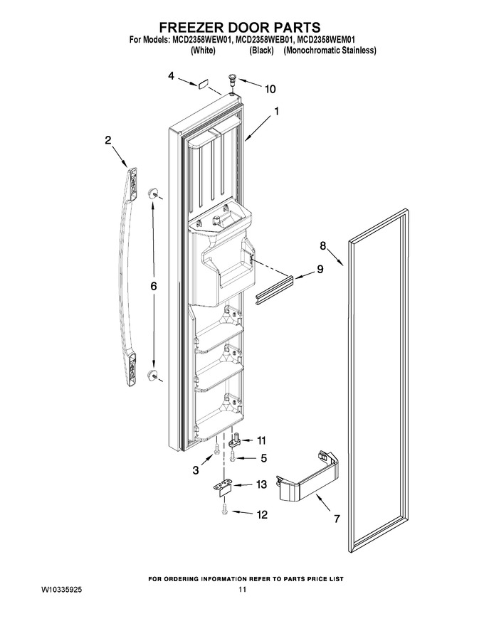 Diagram for MCD2358WEM01