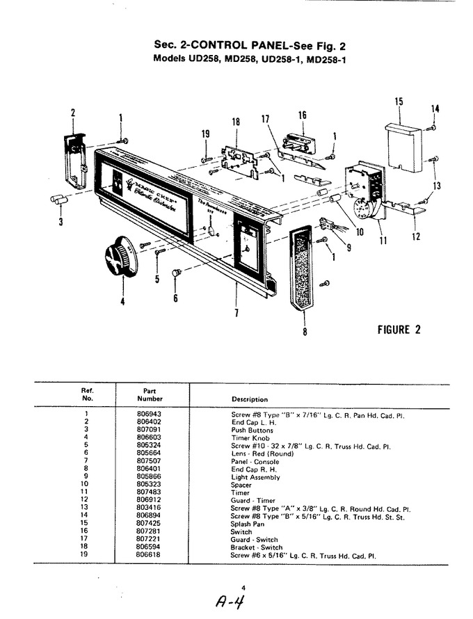 Diagram for MD258-1
