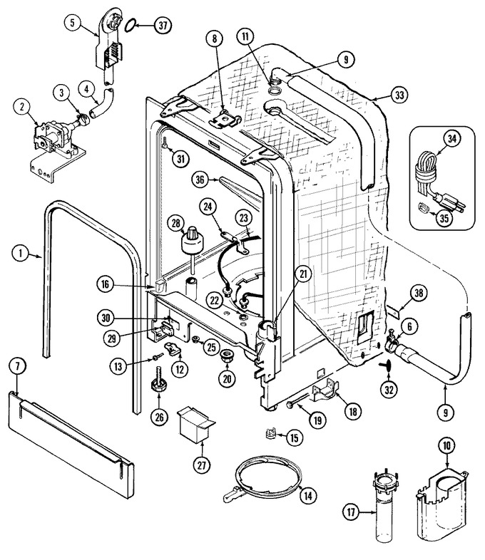Diagram for MDB2400AWE