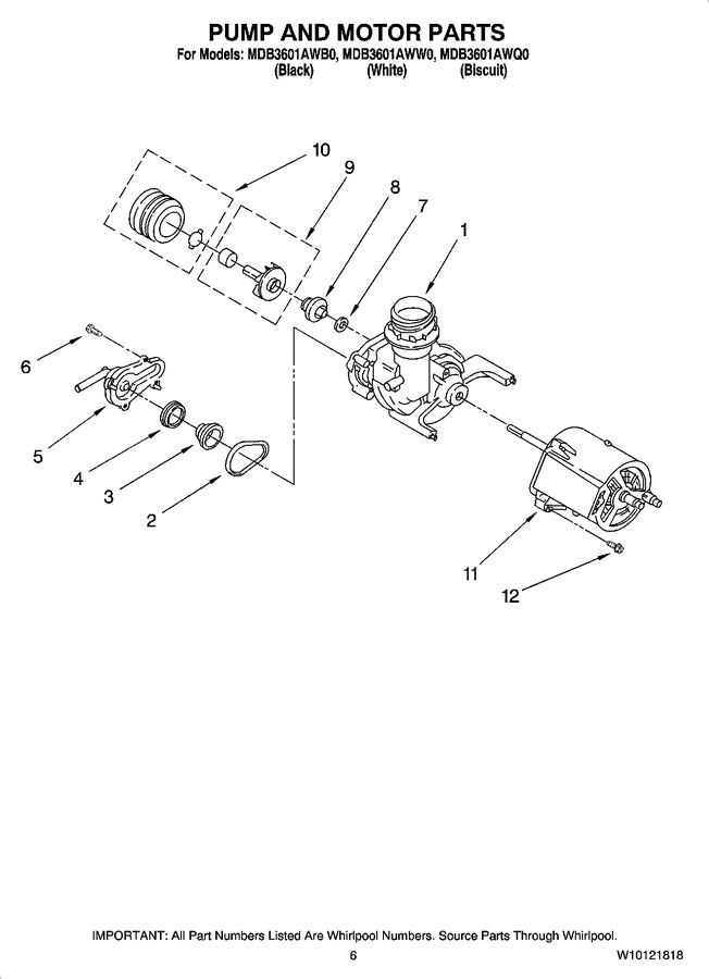 Diagram for MDB3601AWW0
