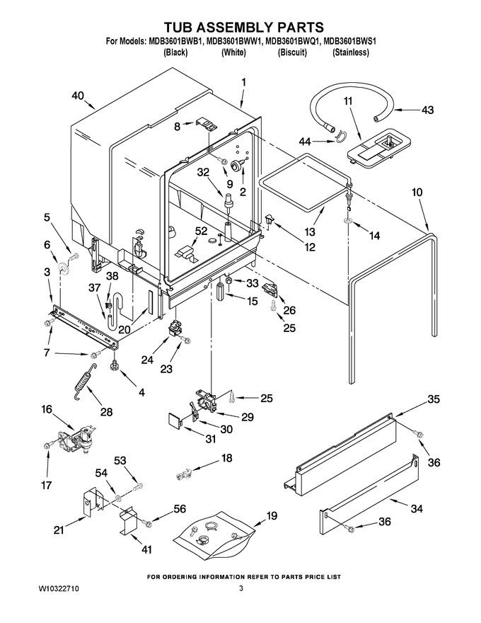 Diagram for MDB3601BWS1