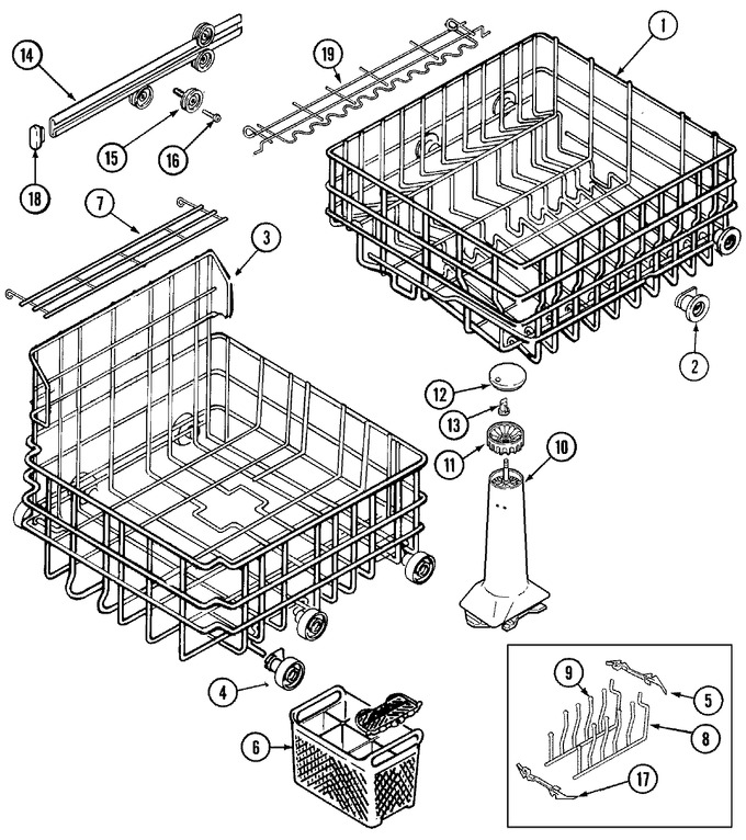 Diagram for MDB4160AWW