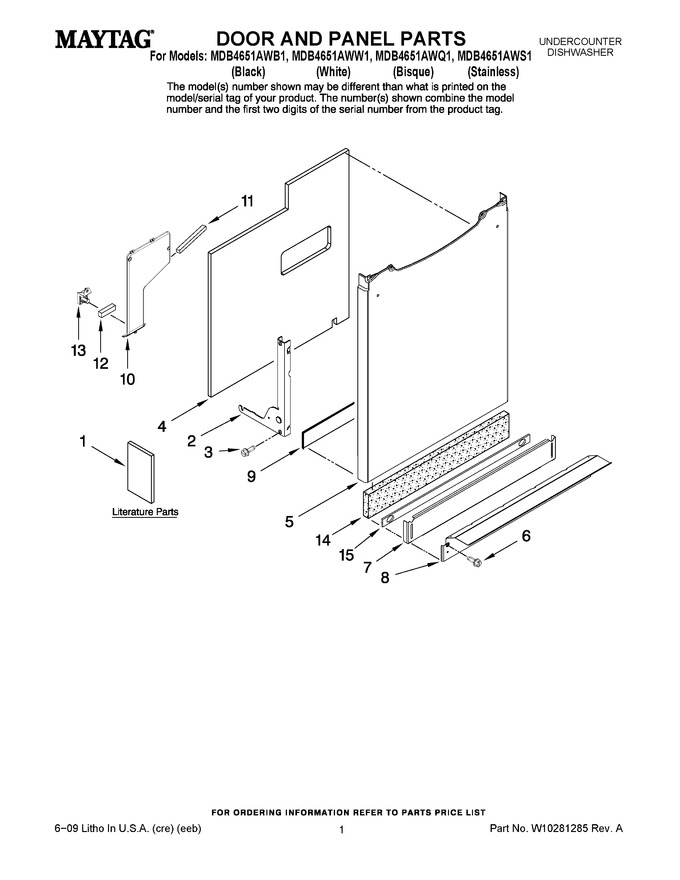 Diagram for MDB4651AWQ1