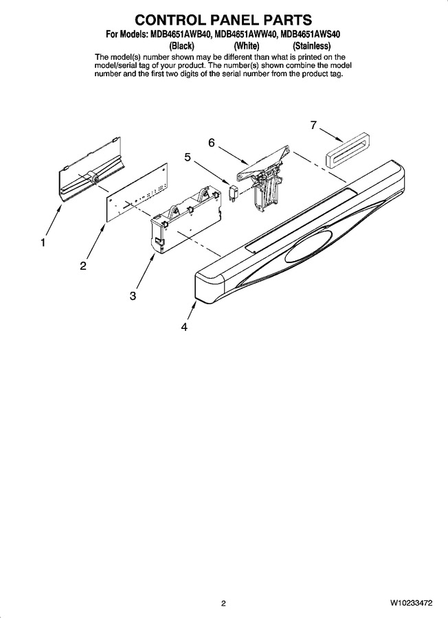 Diagram for MDB4651AWB40