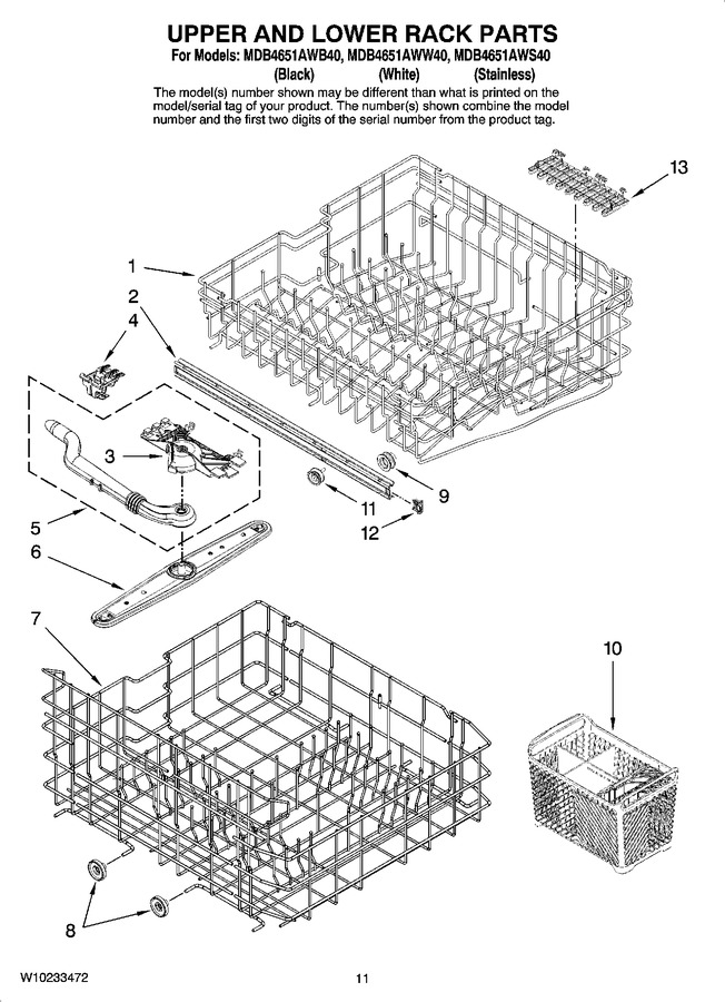 Diagram for MDB4651AWB40