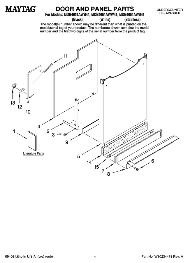 Diagram for MDB4651AWB41