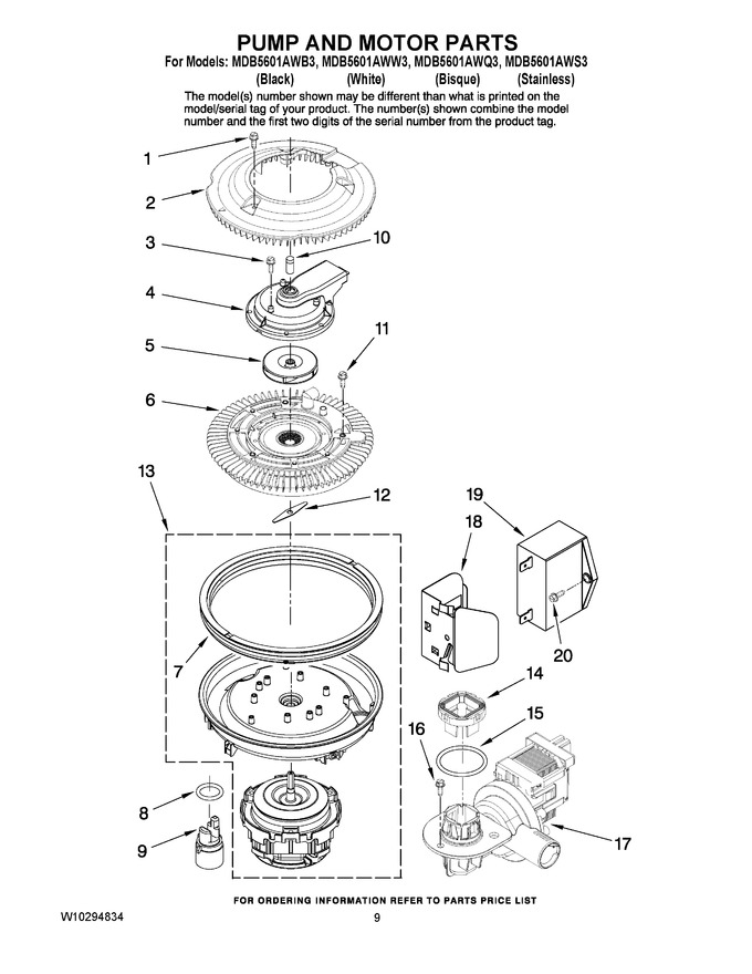 Diagram for MDB5601AWQ3