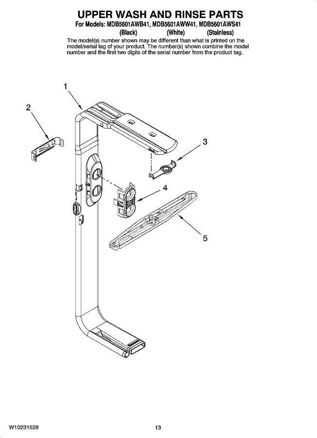 Diagram for MDB5601AWB41