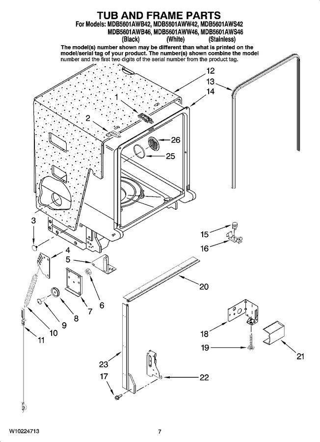 Diagram for MDB5601AWB46