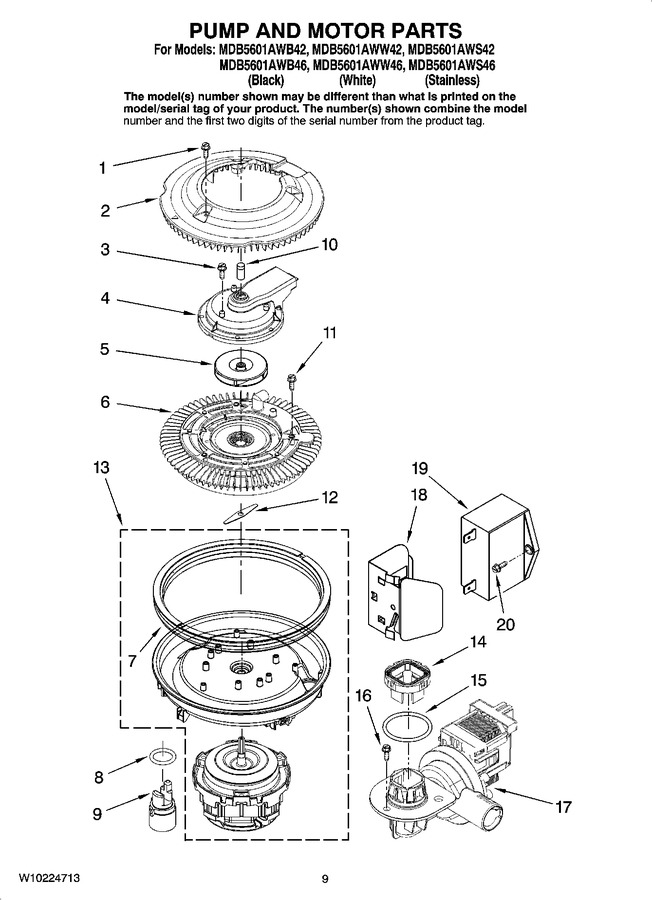 Diagram for MDB5601AWS42