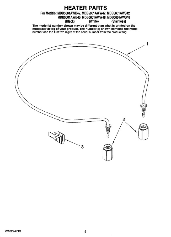 Diagram for MDB5601AWB42