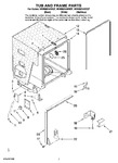 Diagram for 07 - Tub And Frame Parts