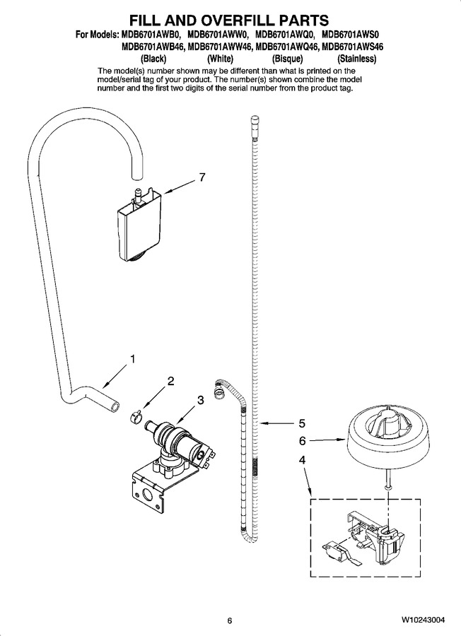 Diagram for MDB6701AWS0